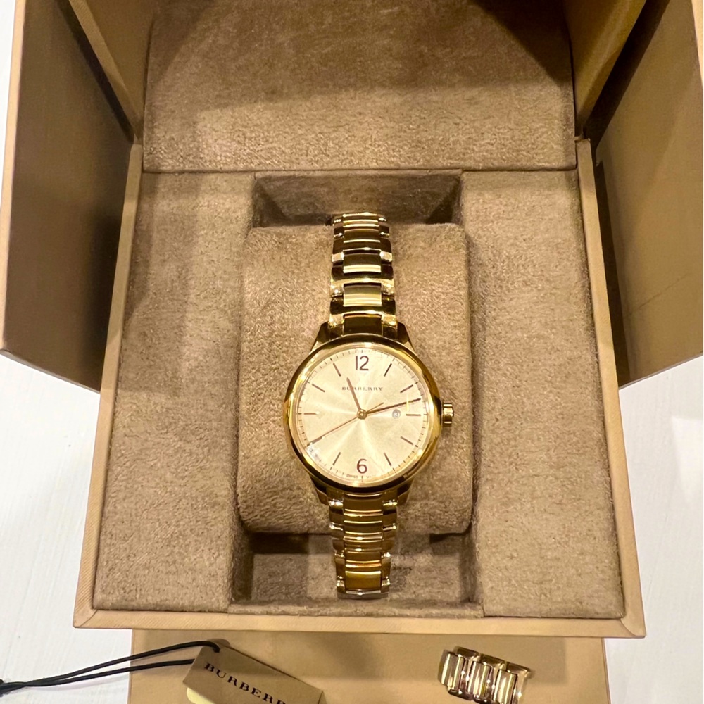 Burberry Gold Watch